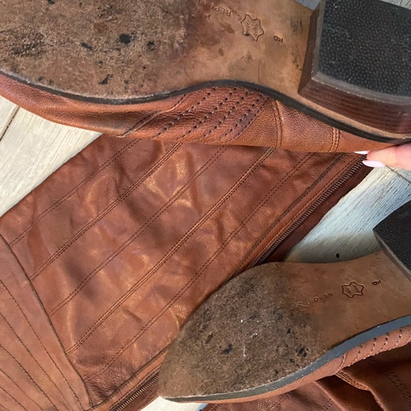 Report signature Columbus OTK boots 9 leather - Picture 15 of 16